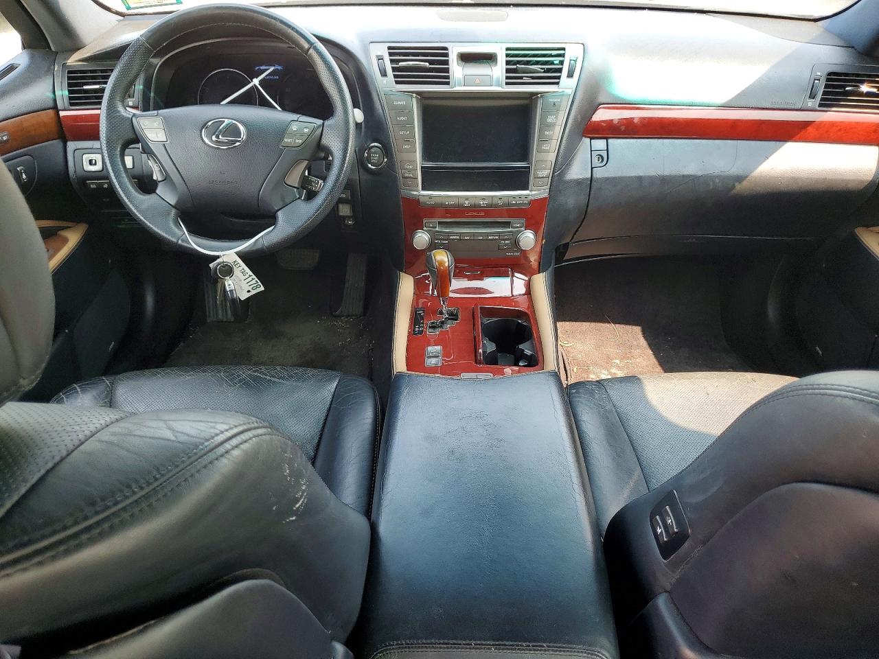 2012 Lexus Ls 460 Черный vin: JTHBL5EF7C5109815