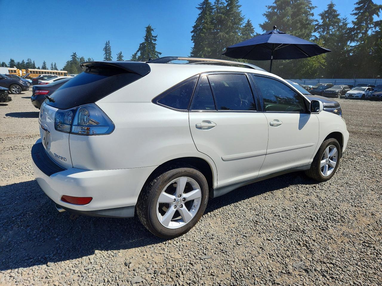 2007 Lexus Rx 350 Белый vin: 2T2GK31U27C012416