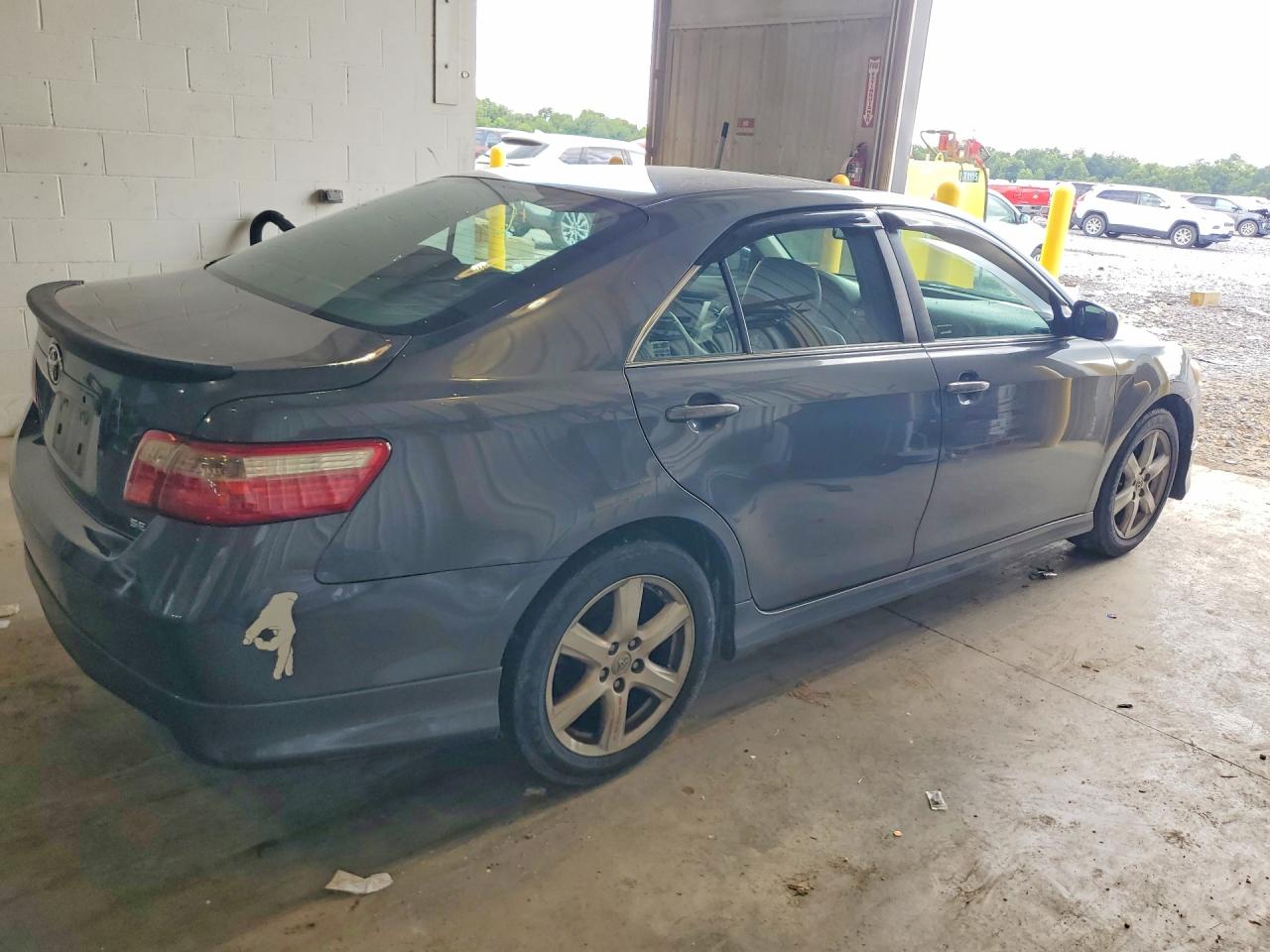 2007 Toyota Camry Se V6 Gray vin: 4T1BK46K97U040689