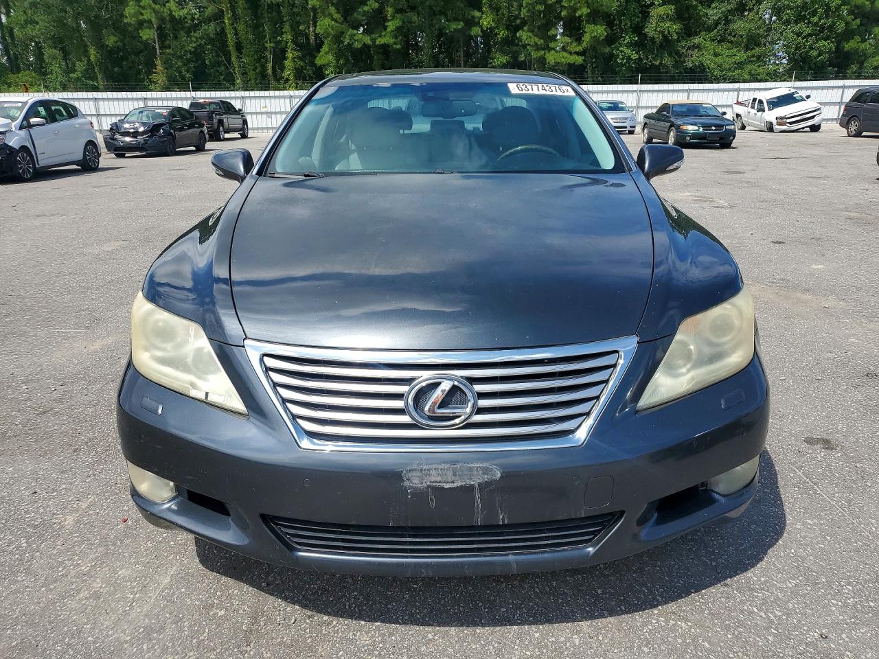 2010 Lexus Ls 460 Gray vin: JTHBL5EF8A5093914