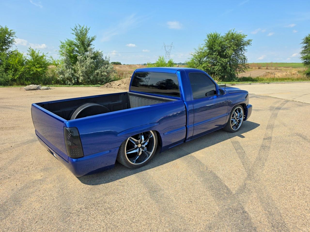 2007 Chevrolet Silverado C1500 Classic Синий vin: 3GCEC14X37G185693
