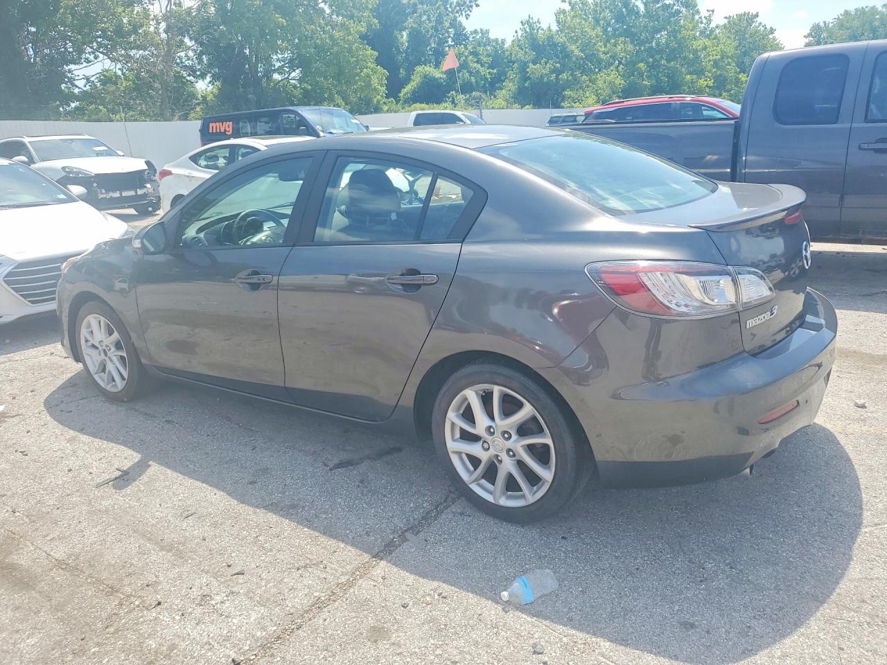 2012 Mazda 3 S Gray vin: JM1BL1W50C1675578