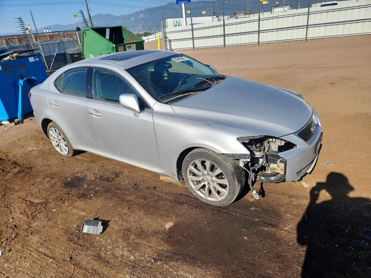 2007 Lexus Is 250 Серебряный vin: JTHCK262872012471