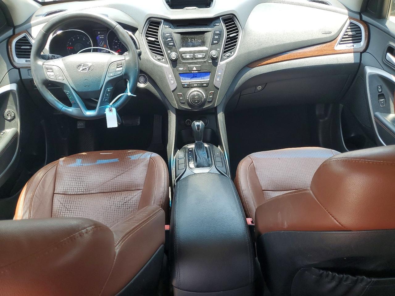 2014 Hyundai Santa Fe Gls Black vin: KM8SNDHF9EU048828