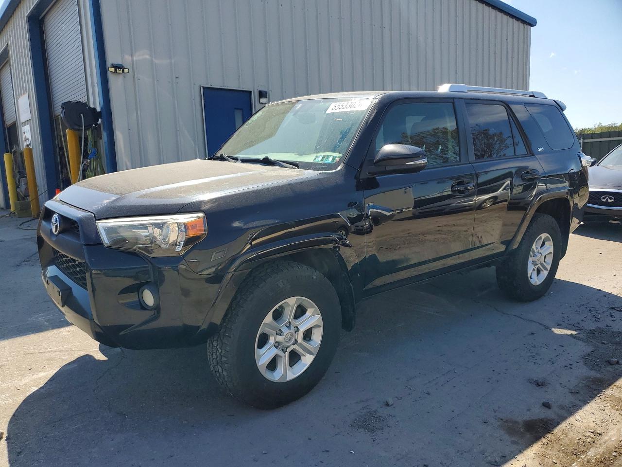 2014 Toyota 4runner Sr5 Premium Black vin: JTEBU5JRXE5190483