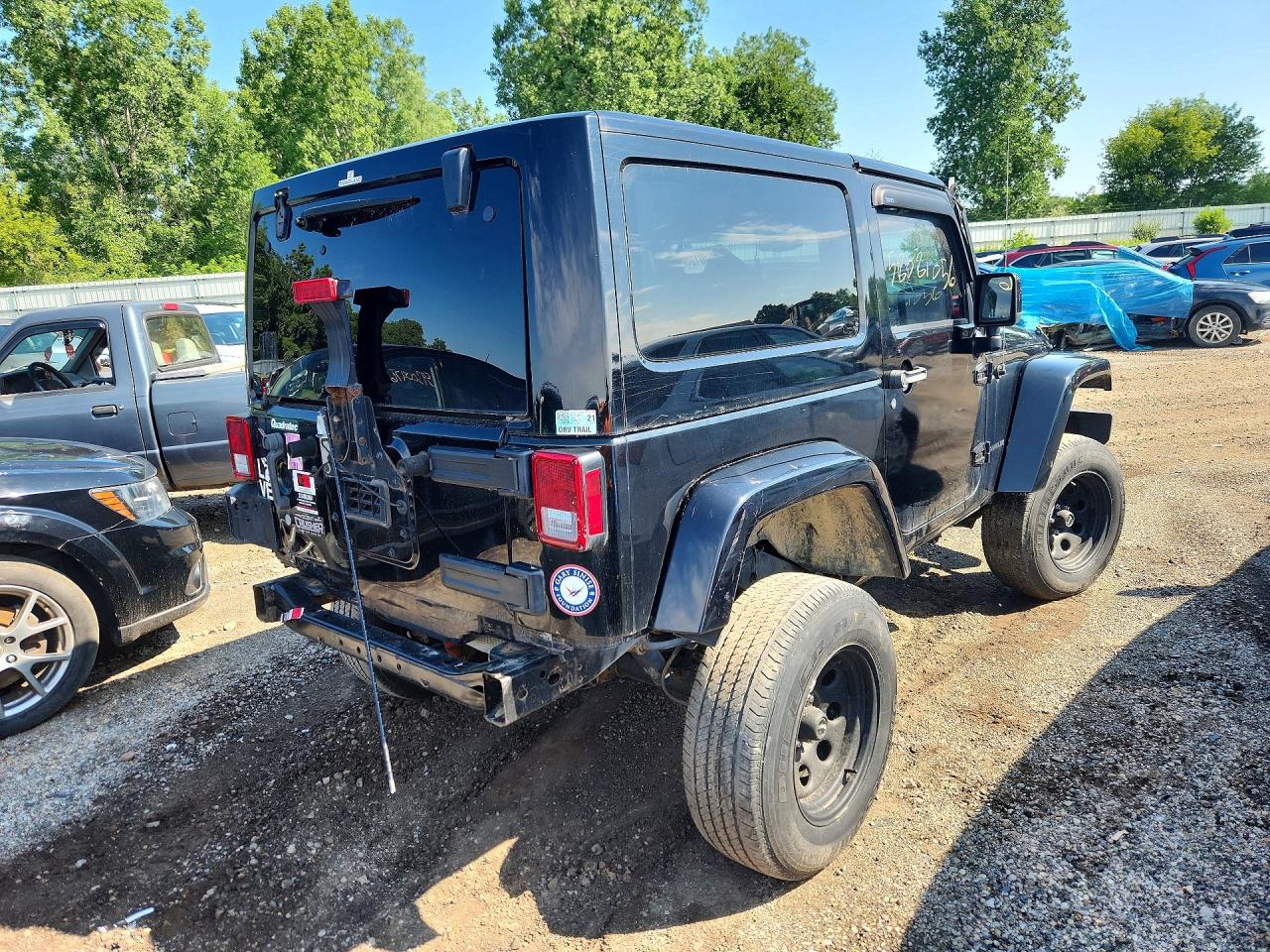 2014 Jeep Wrangler Sahara Black vin: 1C4AJWBG4EL320300