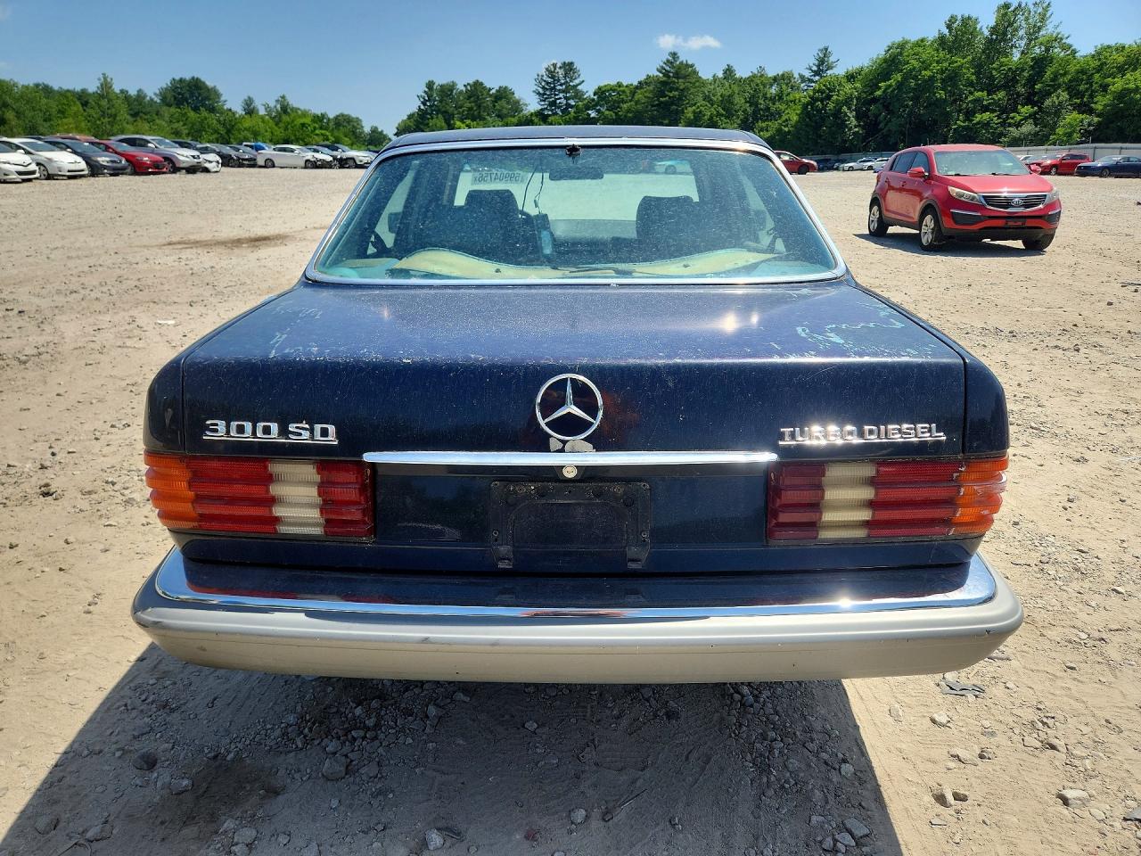 1984 Mercedes-benz 300 Sd Black vin: WDBCB20A7EA049790