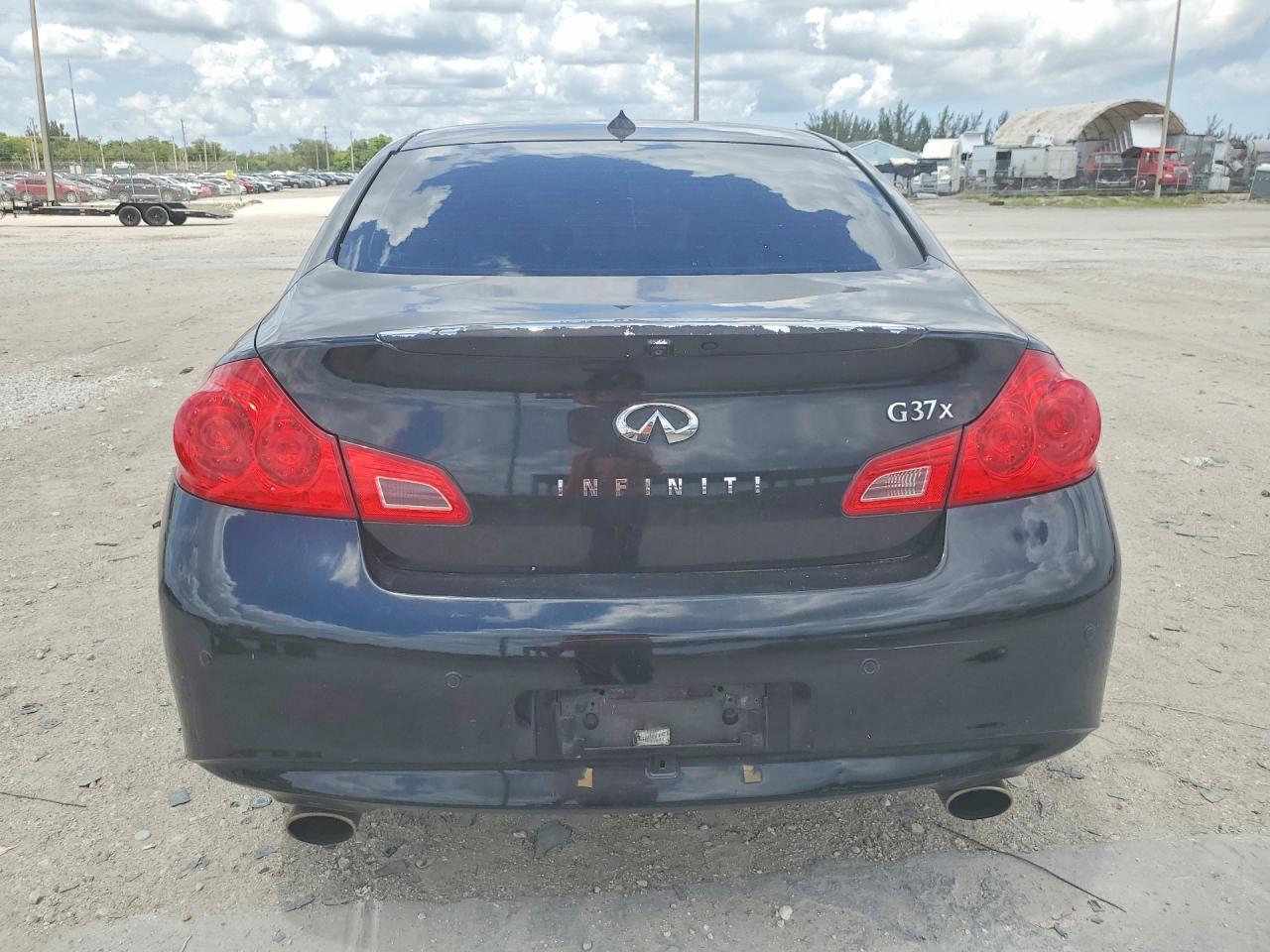 2012 Infiniti G37 Sedan X Черный vin: JN1CV6AR3CM977096