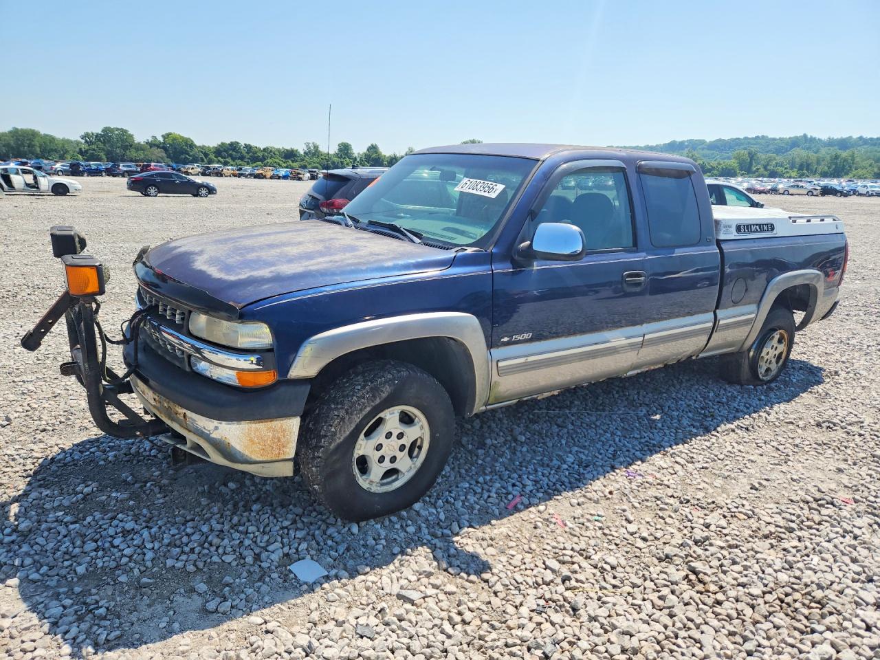 2000 Chevrolet Silverado K1500 Gray vin: 1GCEK19T5YE201975