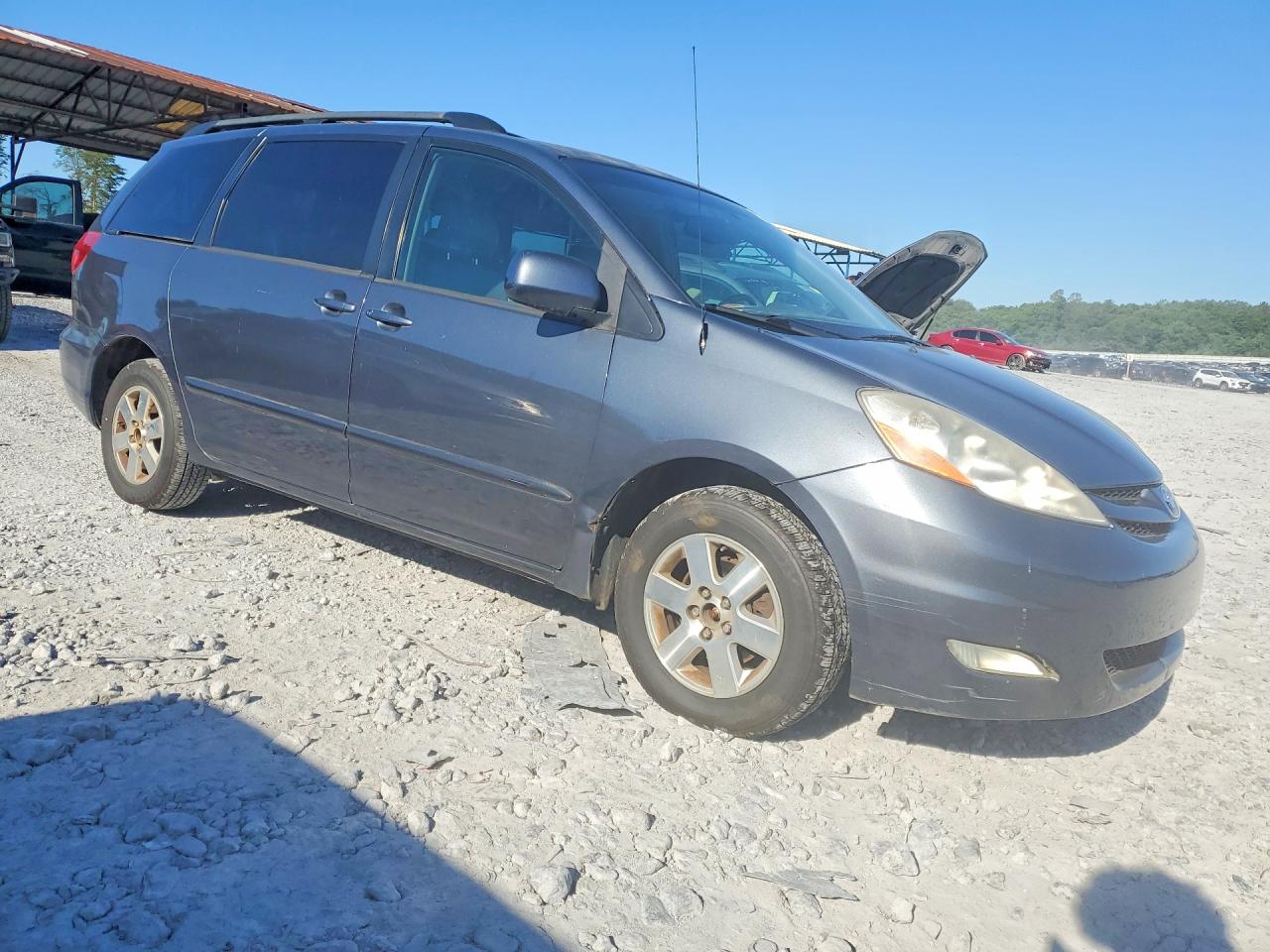 2008 Toyota Sienna Xle Blue vin: 5TDZK22C98S166417