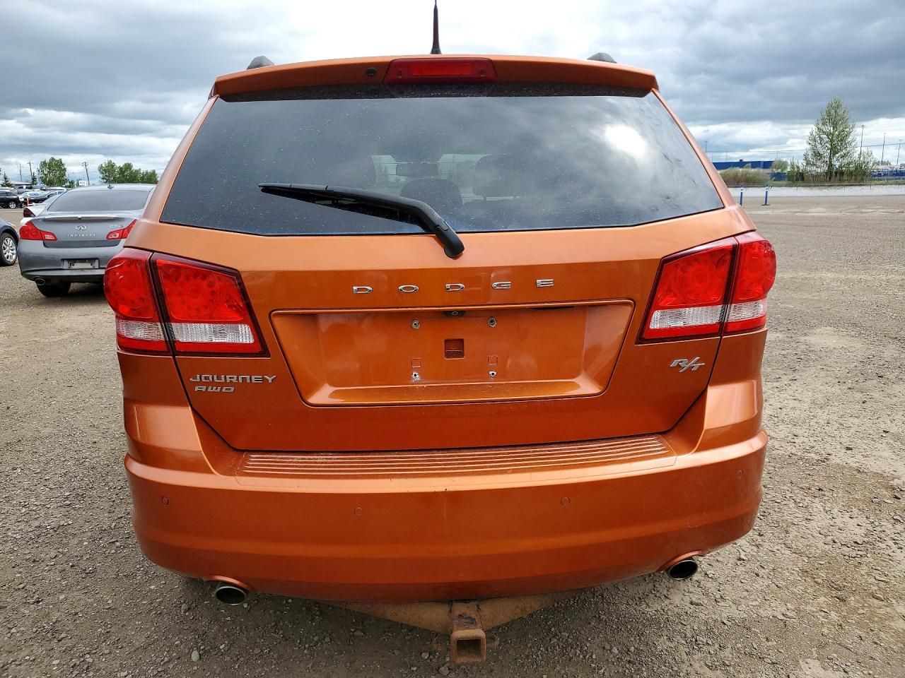 2011 Dodge Journey R/t Orange vin: 3D4PH6FG7BT518971