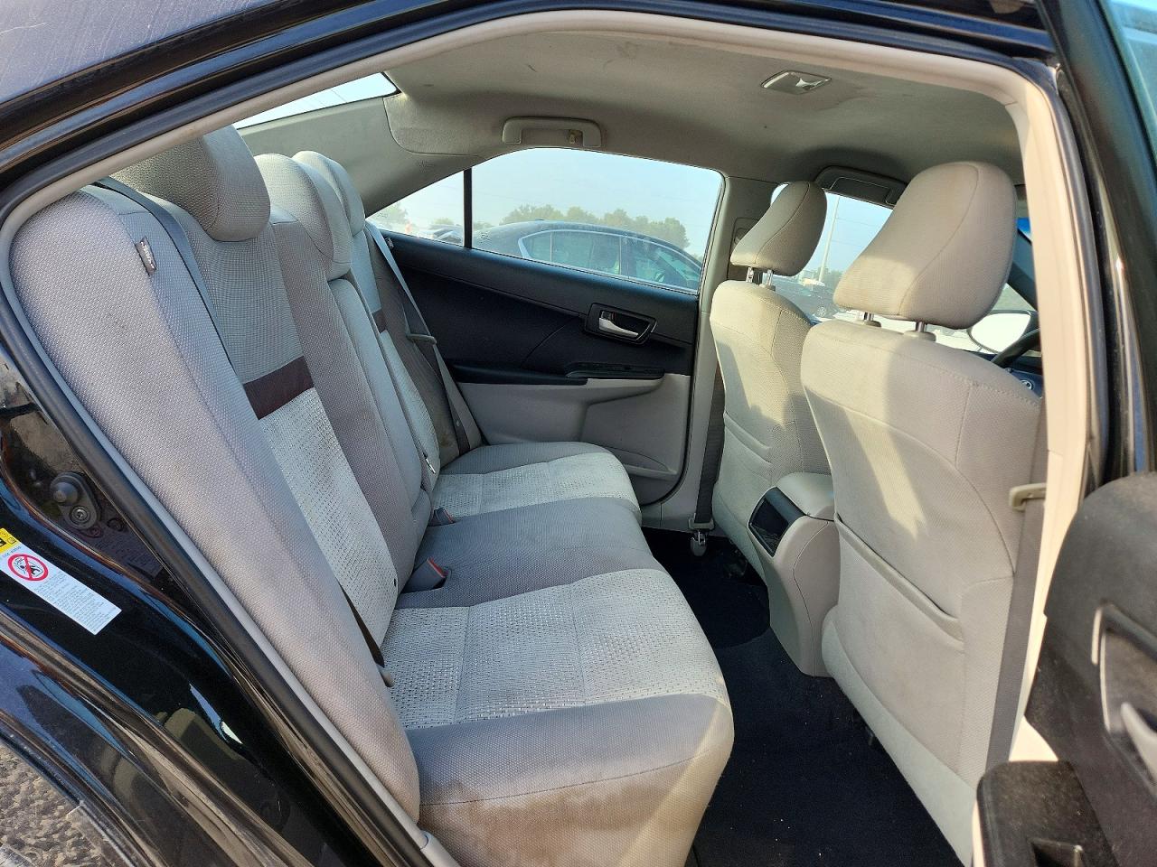 2012 Toyota Camry Le Черный vin: 4T1BF1FK0CU083038