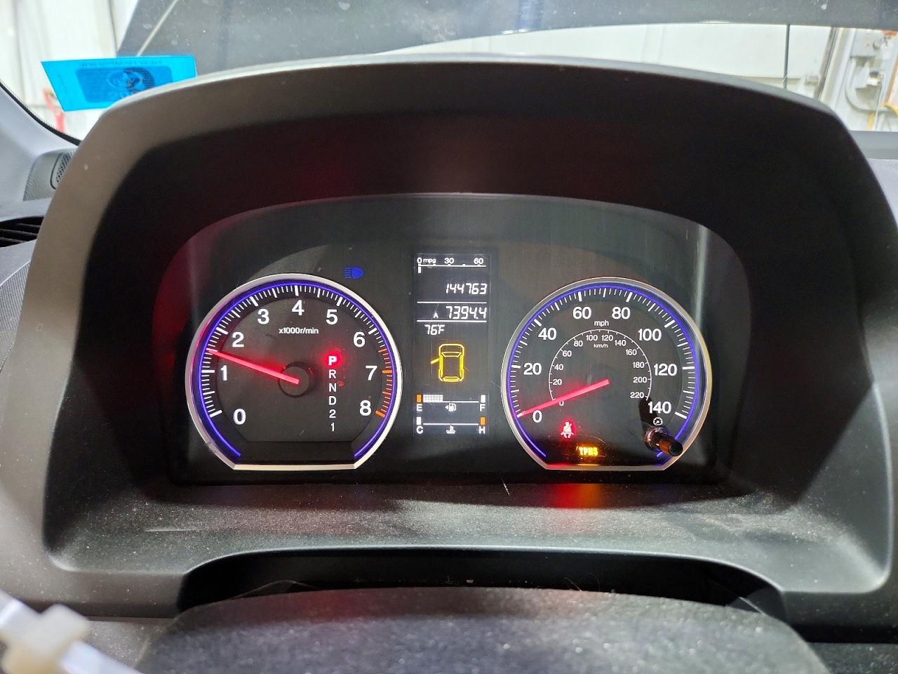 2007 Honda Cr-v Ex Black vin: JHLRE48567C091433