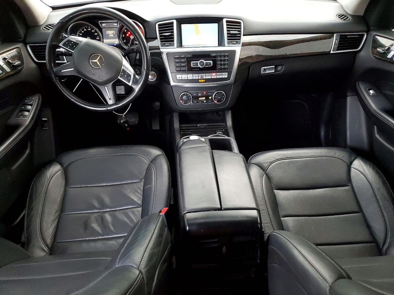 2014 Mercedes-benz Ml 350 Black vin: 4JGDA5JB1EA390874