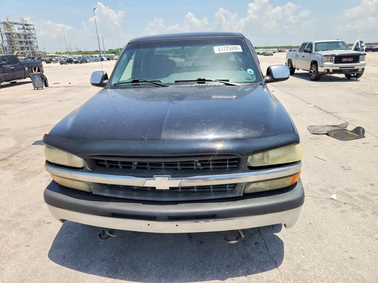 2002 Chevrolet Silverado C1500 Black vin: 2GCEC19T221397721