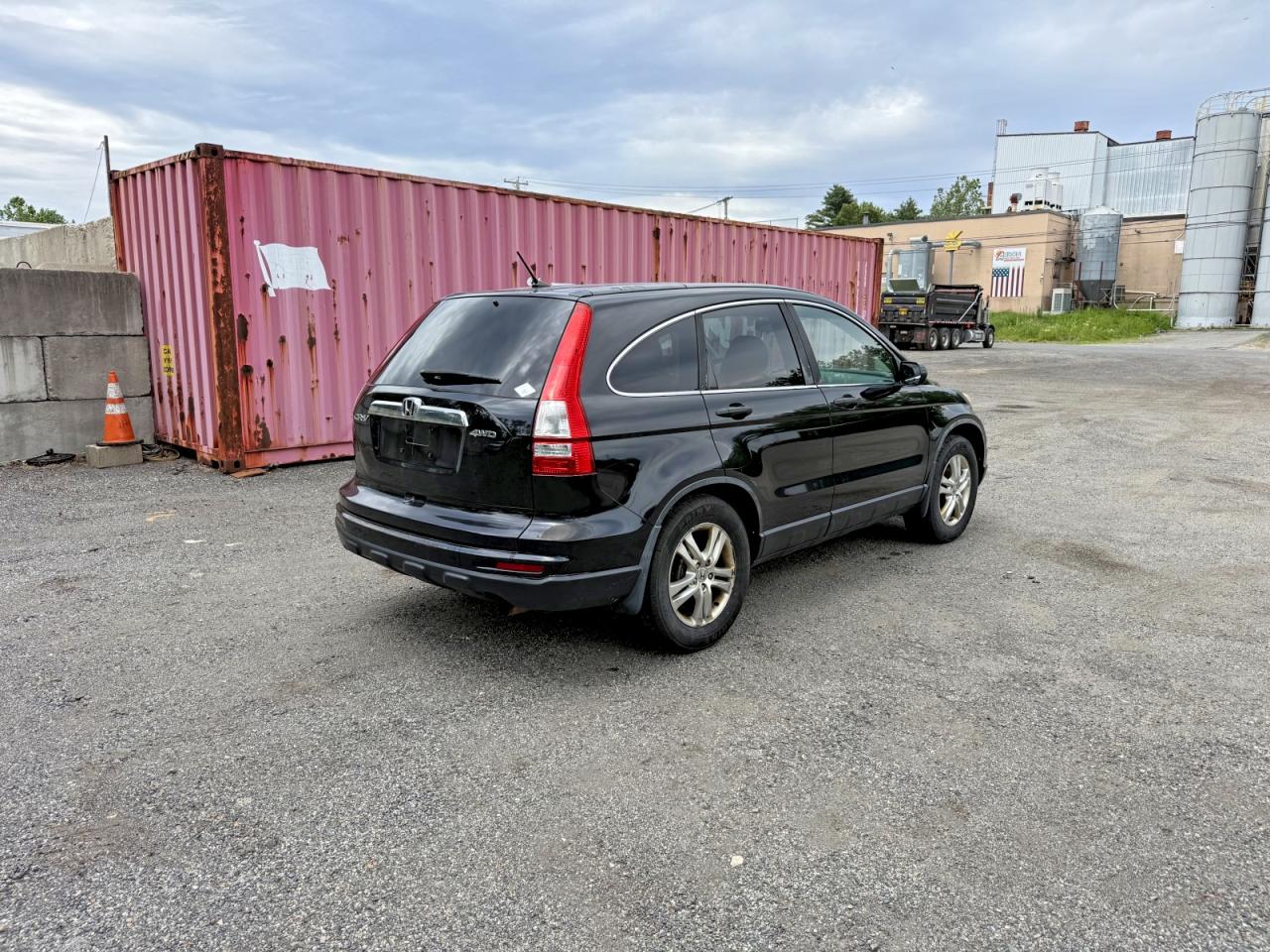 2010 Honda Cr-v Ex Black vin: 5J6RE4H53AL049865