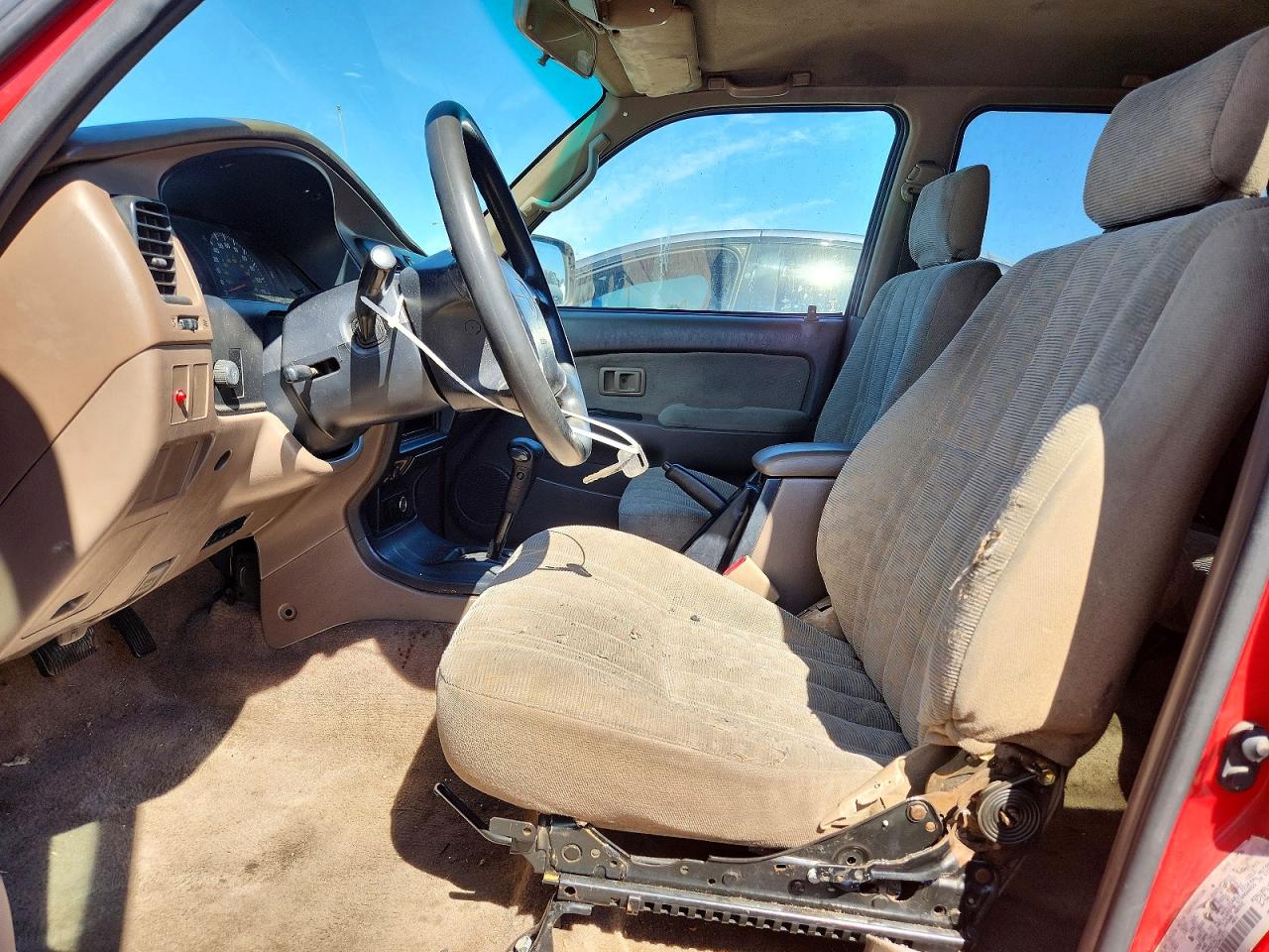 1999 Toyota 4runner Base Red vin: JT3GM84R7X0041671