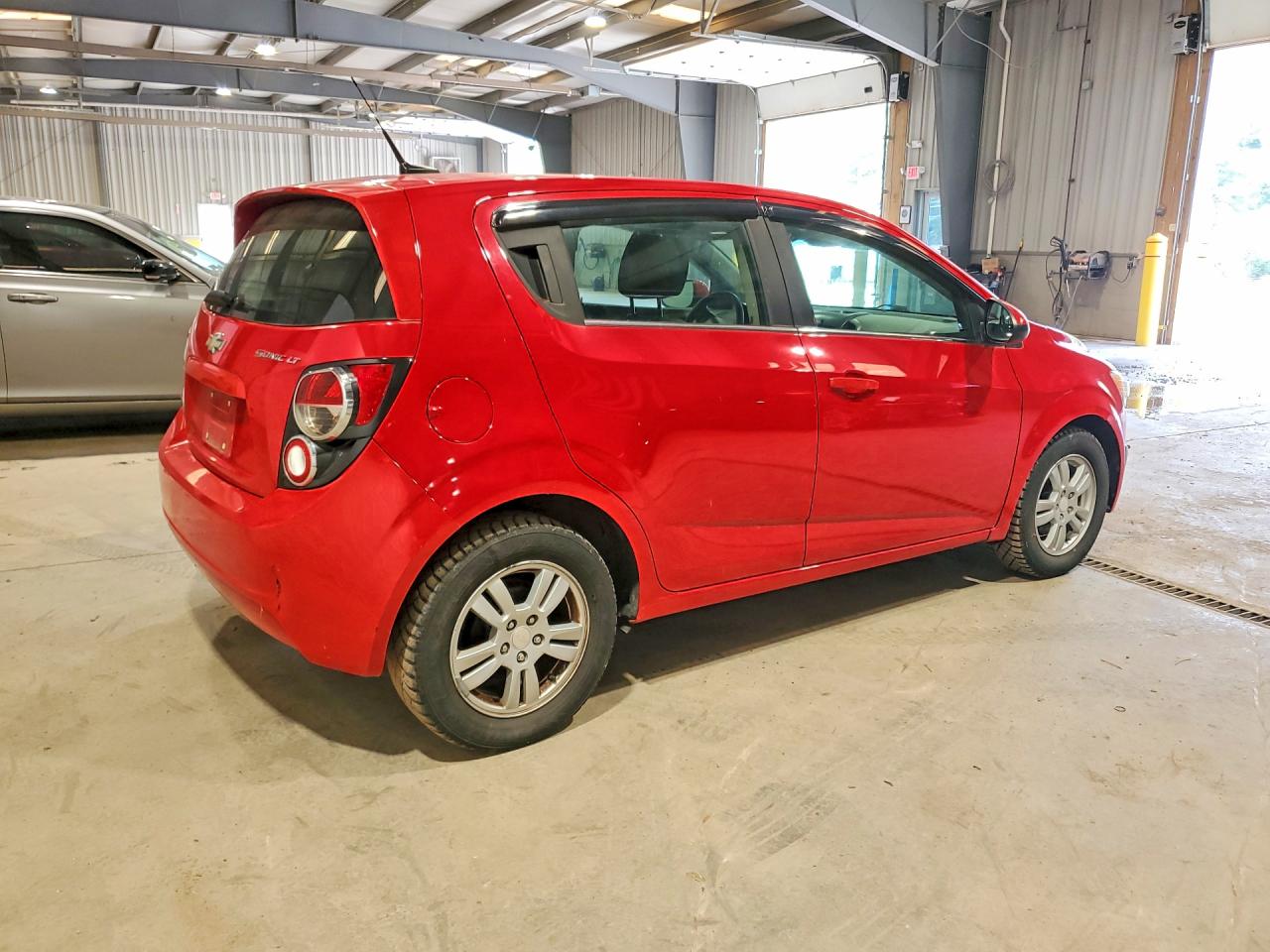 2013 Chevrolet Sonic Lt Red vin: 1G1JC6SGXD4224828