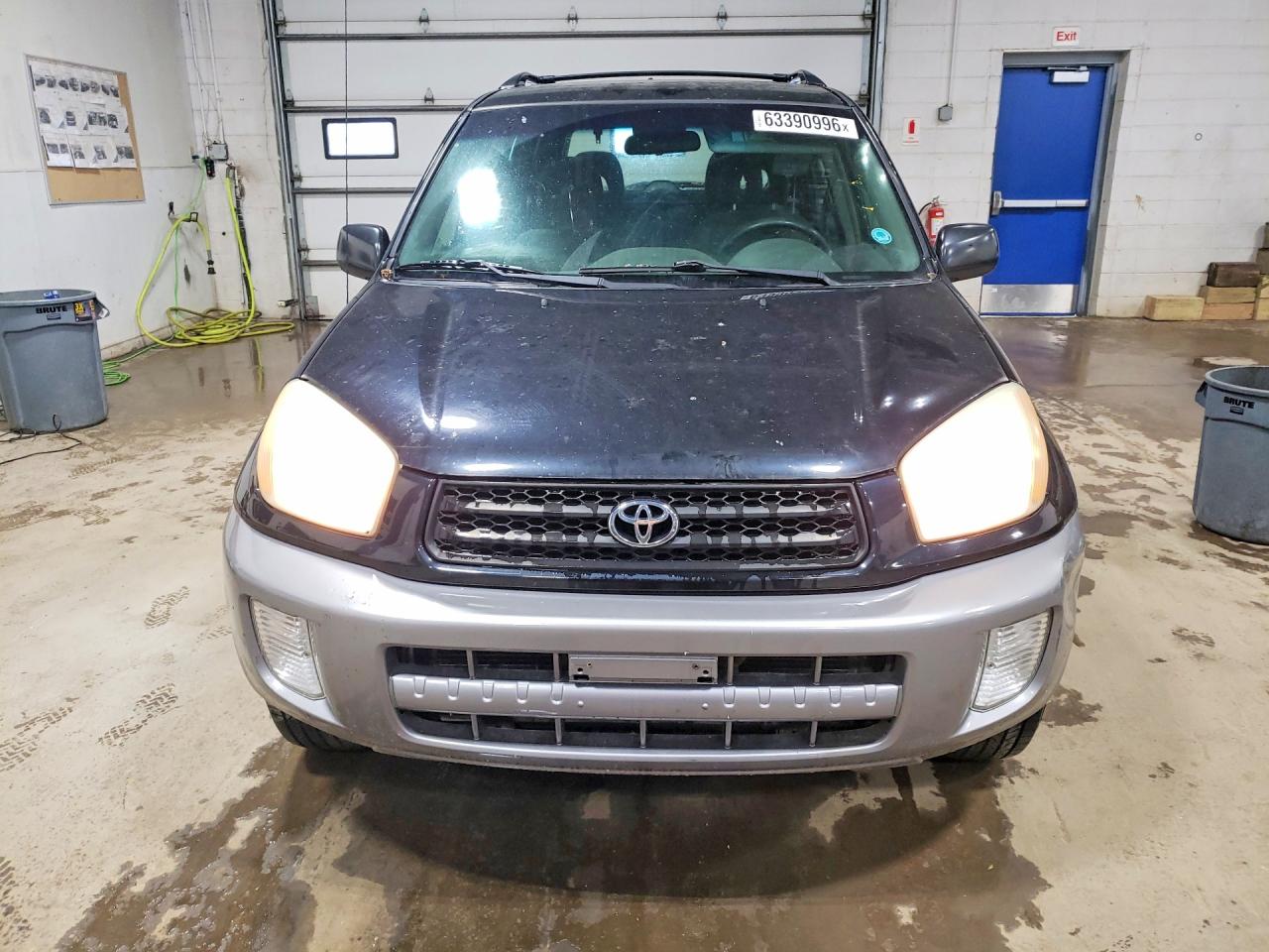 2002 Toyota Rav4 Base Blue vin: JTEGH20V120047552
