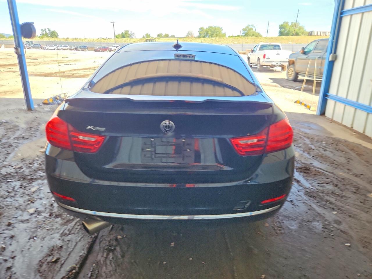 2015 Bmw 428 Xi Gran Coupe Black vin: WBA4A7C5XFD413251