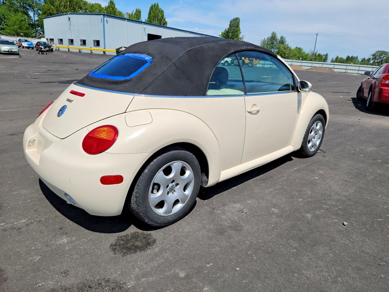 2003 Volkswagen New Beetle Gls Tan vin: 3VWCK21Y73M310121
