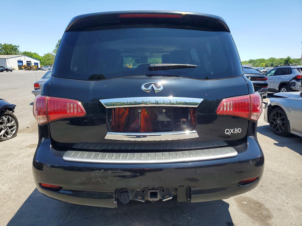 2014 Infiniti Qx80 Base Черный vin: JN8AZ2NC0E9352303
