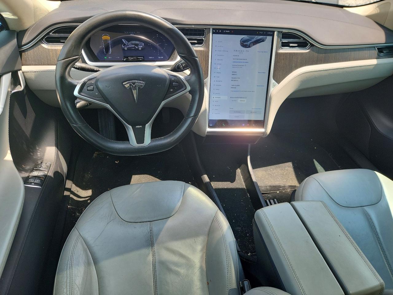 2013 Tesla Model S Gray vin: 5YJSA1CN2DFP05375
