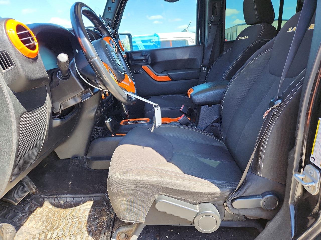 2014 Jeep Wrangler Unlimited Sahara Черный vin: 1C4BJWEG5EL233263