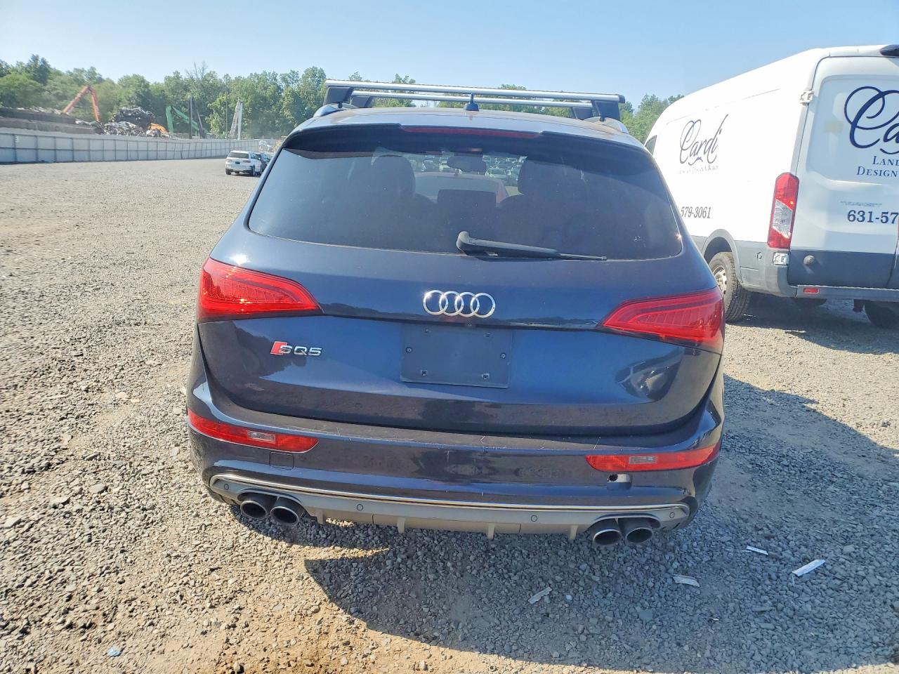2014 Audi Sq5 Premium Plus Blue vin: WA1CGAFP2EA036903