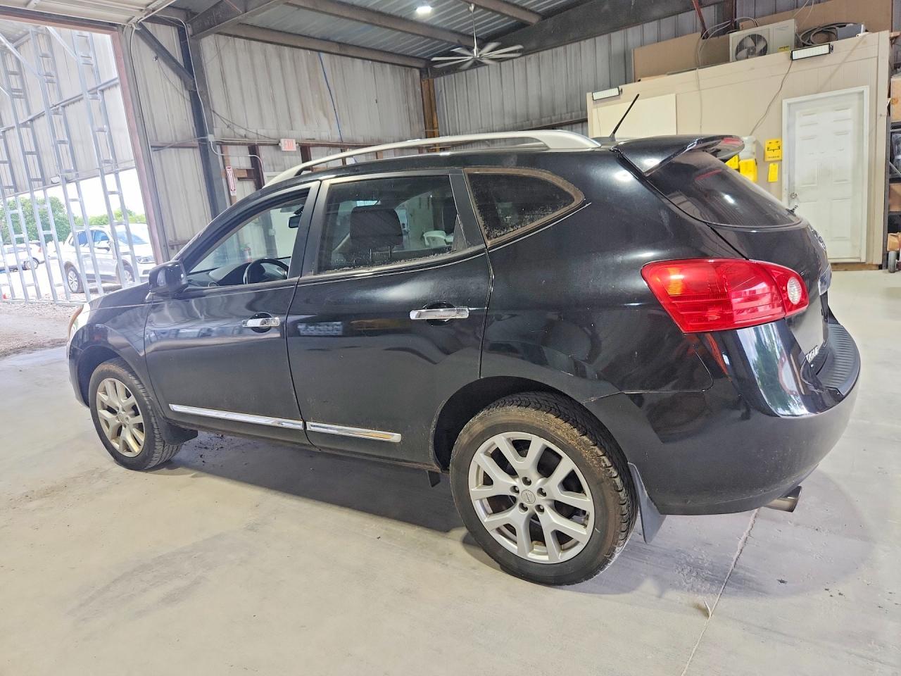 2012 Nissan Rogue S Black vin: JN8AS5MV4CW366454