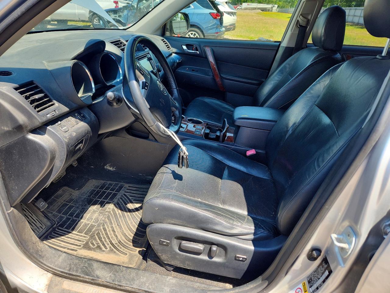 2013 Toyota Highlander Hybrid Limited Silver vin: JTEDC3EH5D2012238