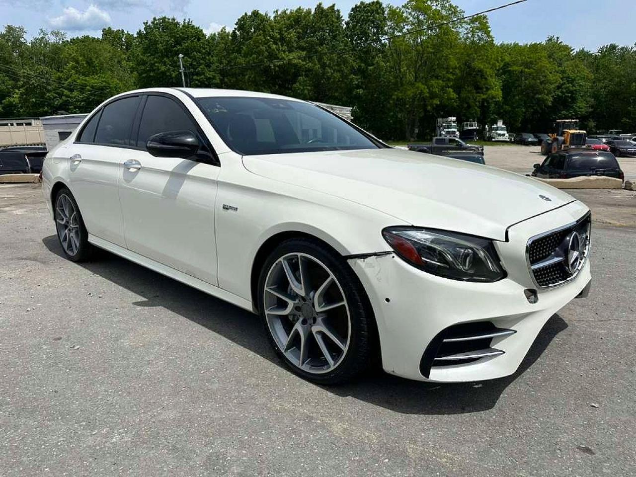 2017 Mercedes-benz E 43 4matic Amg White vin: WDDZF6EB5HA279069