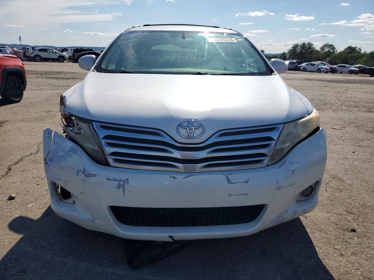 2009 Toyota Venza Awd V6 White vin: 4T3BK11A79U023283