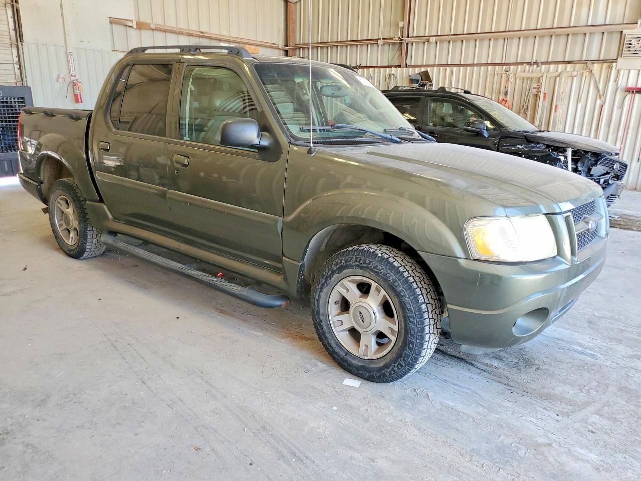 2004 Ford Explorer Sport Trac Green vin: 1FMZU67K54UA28621