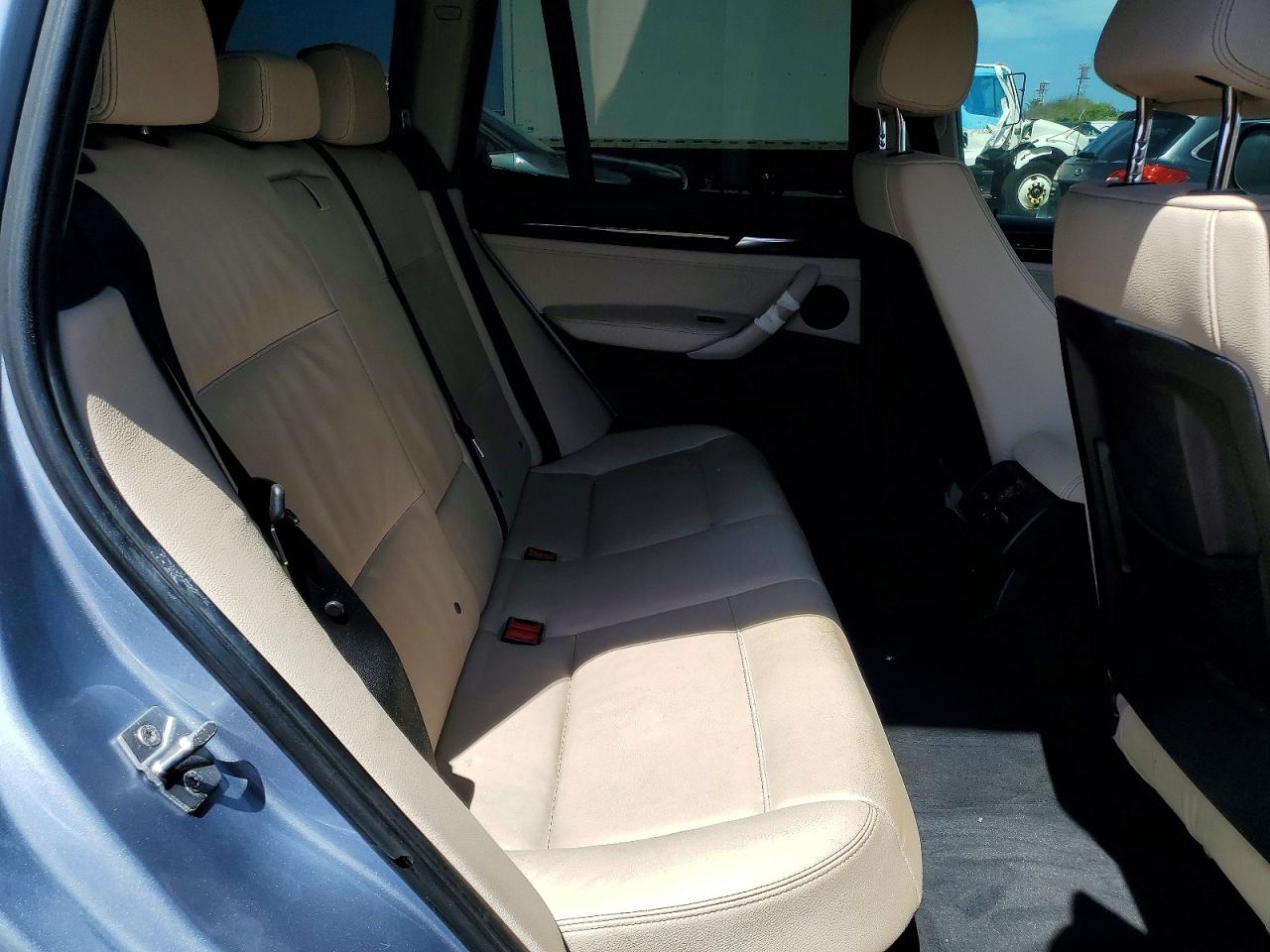 2012 Bmw X3 Xdrive28i Blue vin: 5UXWX5C59CL726421