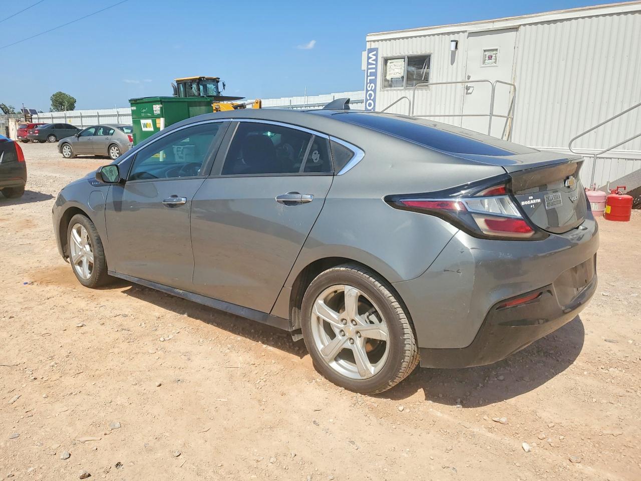 2017 Chevrolet Volt Lt Серый vin: 1G1RA6S54HU107713