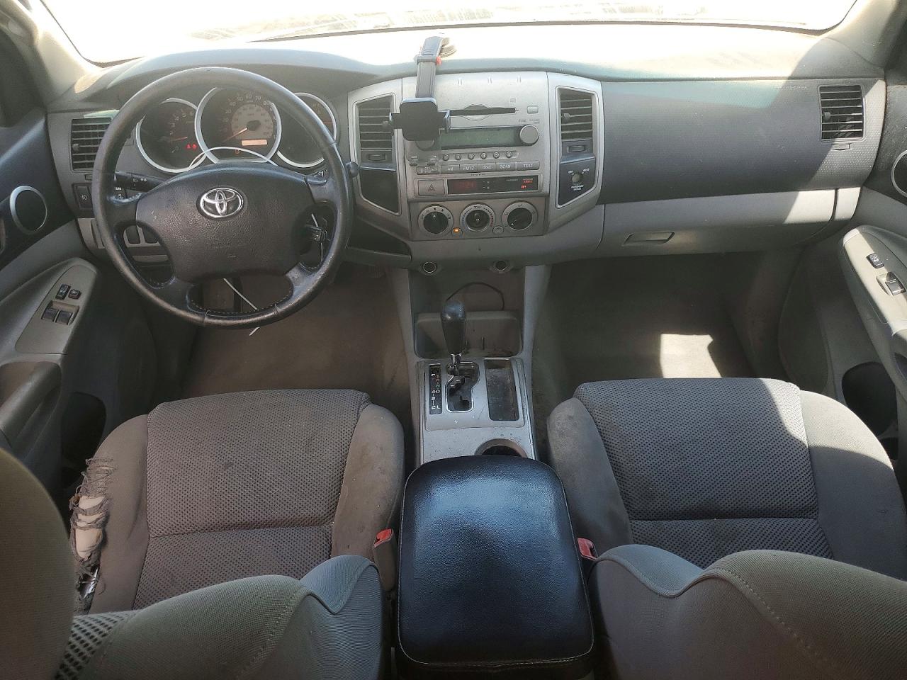 2009 Toyota Tacoma Prerunner V6 White vin: 5TETU62N69Z615579
