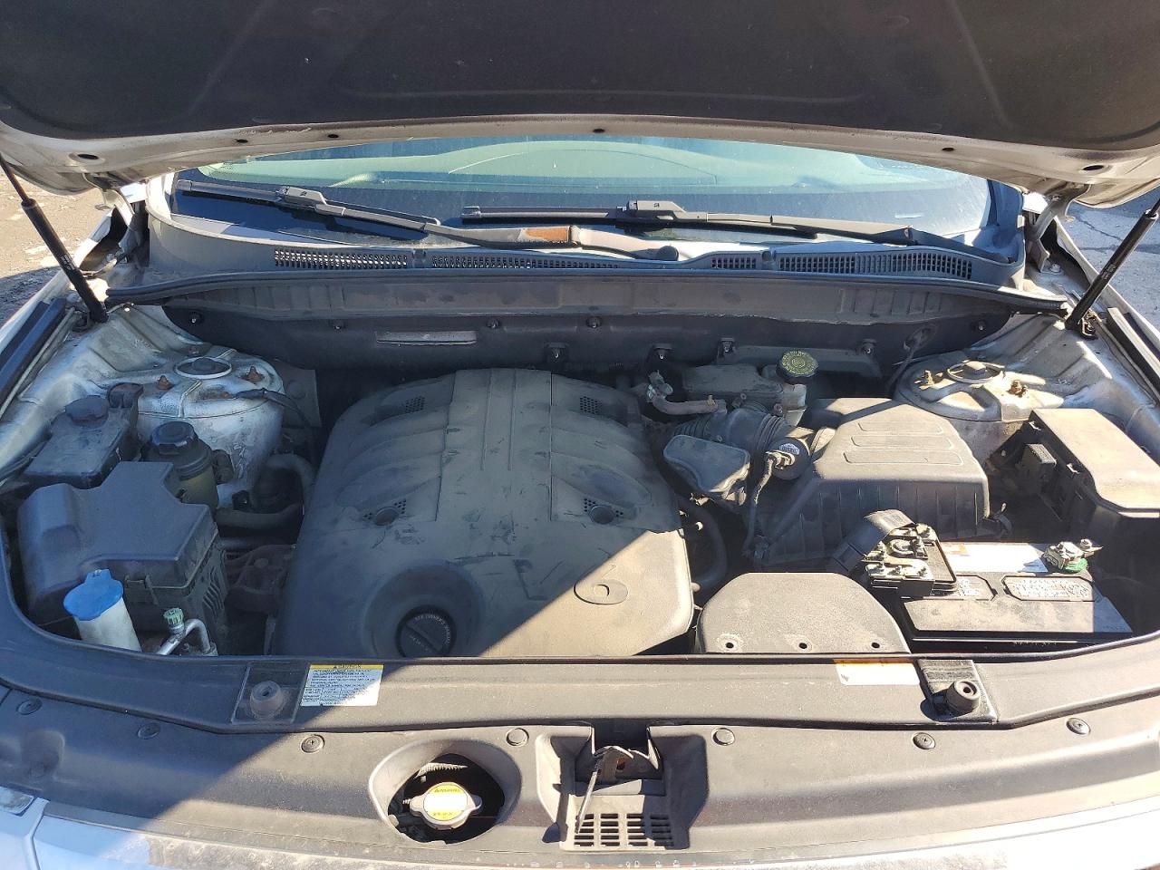 2008 Hyundai Veracruz Gls Silver vin: KM8NU73C38U068933