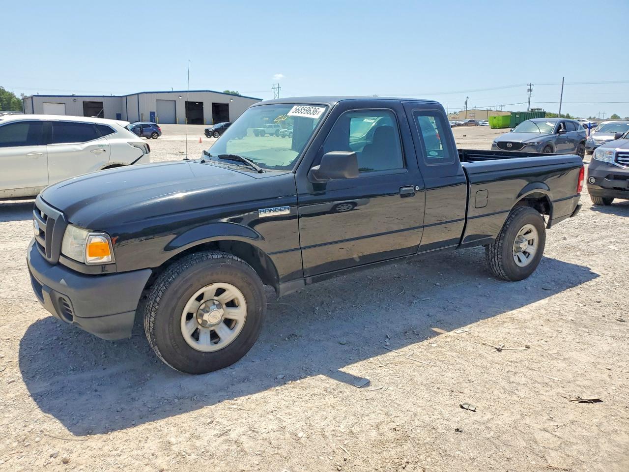 2008 Ford Ranger Super Cab Black vin: 1FTYR14U48PA99940