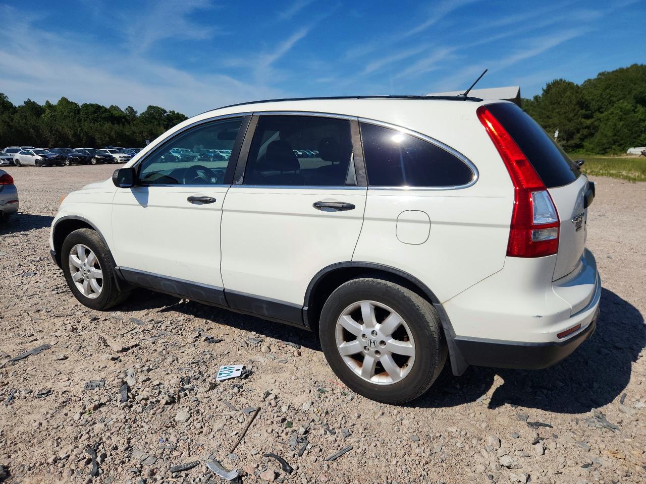 2011 Honda Cr-v Se White vin: 5J6RE3H41BL058471