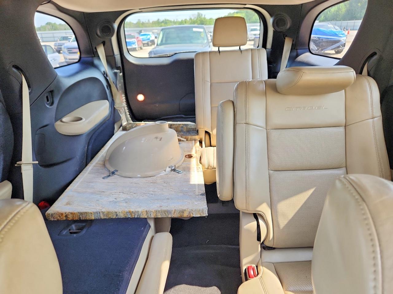 2012 Dodge Durango Citadel Blue vin: 1C4SDHET8CC308485