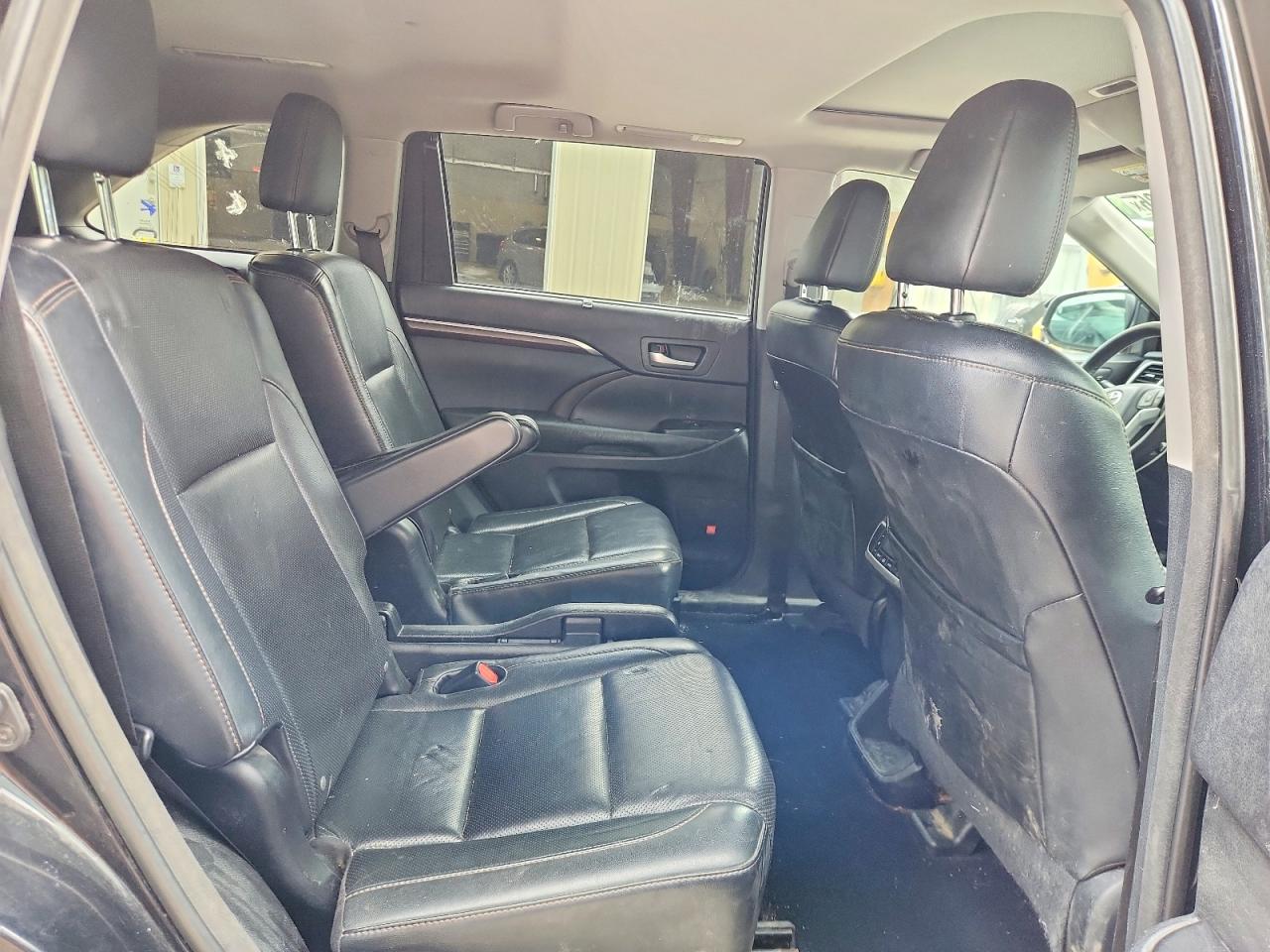 2015 Toyota Highlander Hybrid Limited Black vin: 5TDDCRFH2FS012389