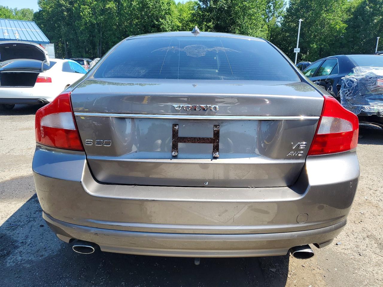 2007 Volvo S80 V8 Красный vin: YV1AH852471044555