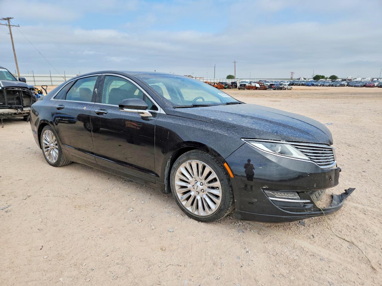 2014 Lincoln Mkz Black vin: 3LN6L2J94ER812205