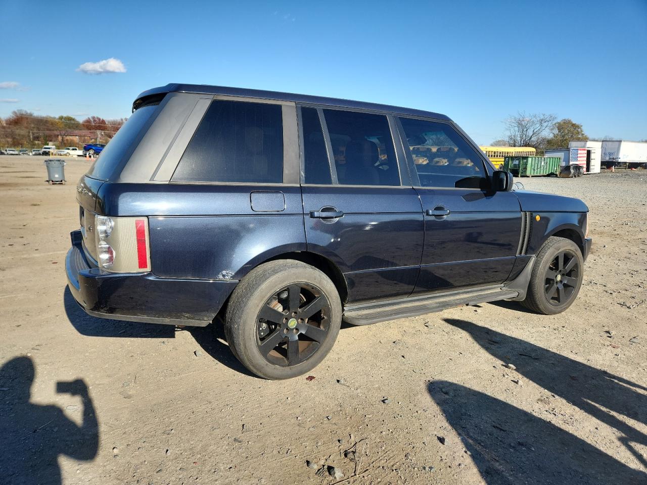 2005 Land Rover Range Rover Hse Синий vin: SALME114X5A190846