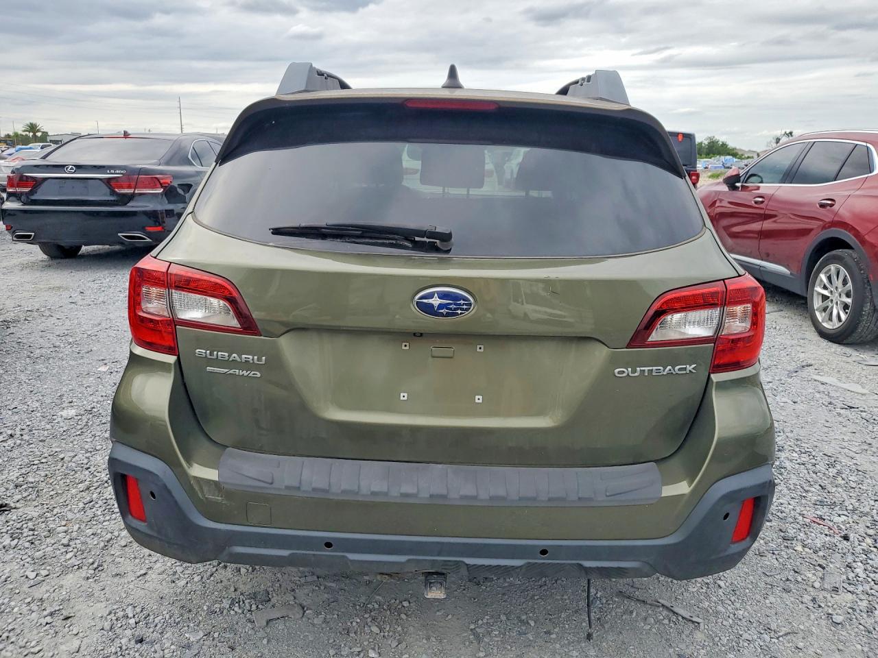 2019 Subaru Outback 2.5i Limited Green vin: 4S4BSANC2K3333518