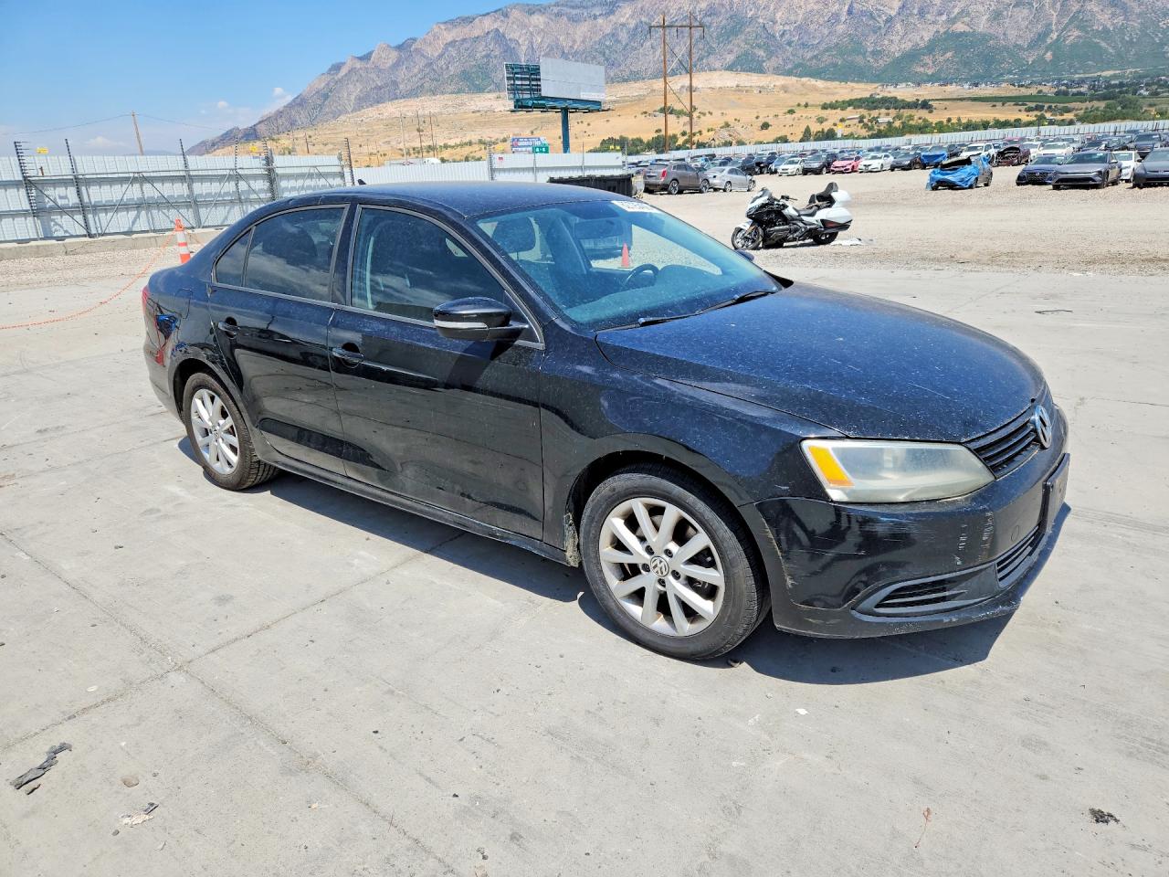 2012 Volkswagen Jetta Se Черный vin: 3VWDP7AJ3CM377028