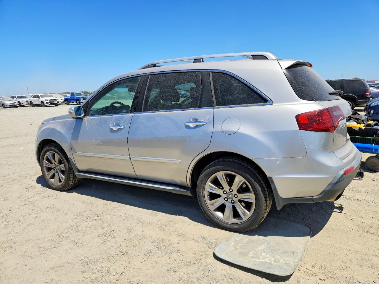 2011 Acura Mdx Advance Silver vin: 2HNYD2H74BH541520