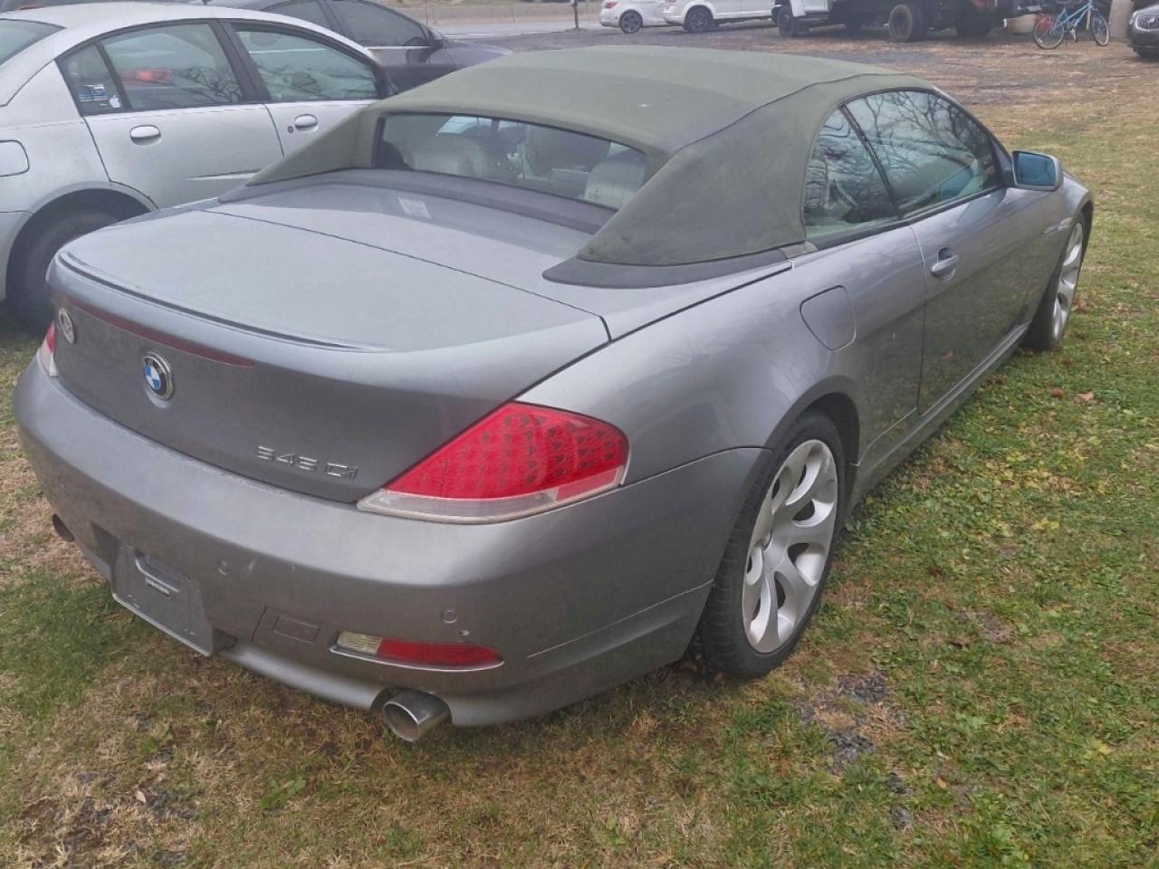 2004 Bmw 645 Ci Aut Gray vin: WBAEK734448260500