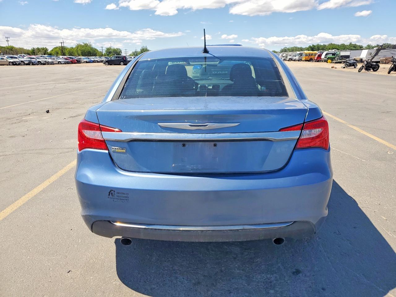2011 Chrysler 200 Touring Blue vin: 1C3BC1FG8BN553614